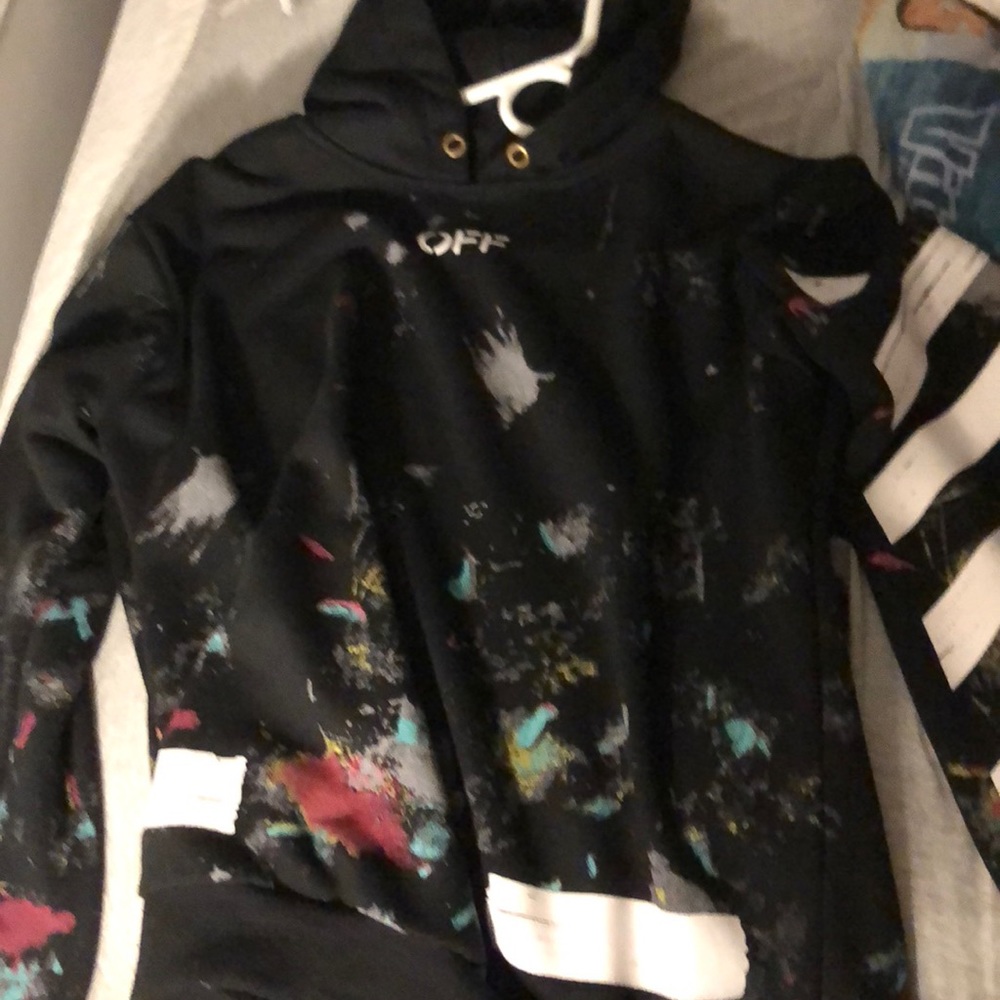 Off white seeing things hoodie